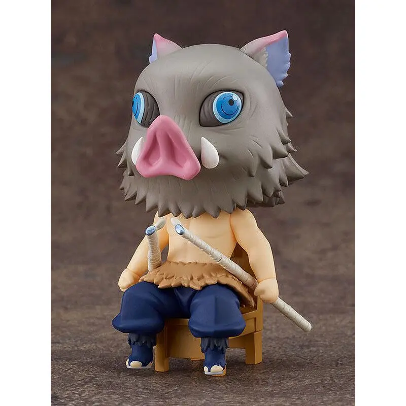 Demon Slayer: Kimetsu no Yaiba Nendoroid Swacchao! Figur Inosuke Hashibira 9 cm termékfotó