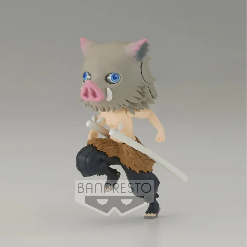 Demon Slayer Kimetsu No Yaiba Inosuke Hashibira Q posket petit Figur 7cm termékfotó