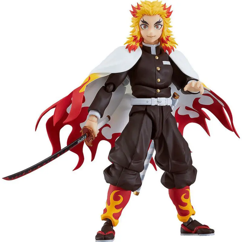 Demon Slayer: Kimetsu no Yaiba Figma Actionfigur Kyojuro Rengoku 15 cm (re-run) termékfotó