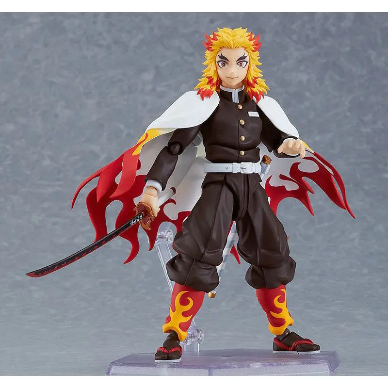 Demon Slayer: Kimetsu no Yaiba Figma Actionfigur Kyojuro Rengoku 15 cm (re-run) termékfotó