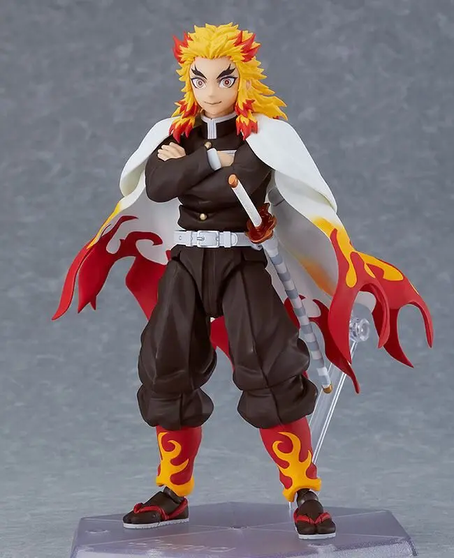 Demon Slayer: Kimetsu no Yaiba Figma Actionfigur Kyojuro Rengoku 15 cm (re-run) termékfotó