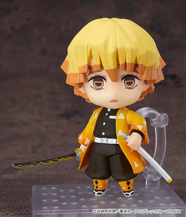 Kimetsu no Yaiba: Demon Slayer Nendoroid Actionfigur Zenitsu Agatsuma 10 cm Produktfoto