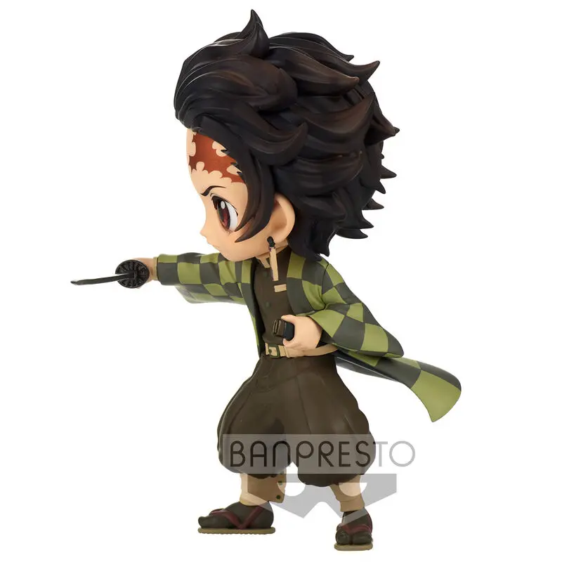 Demon Slayer Kimetsu no Yaiba Q Posket Minifigur Tanjiro Kamado III Ver. B 13 cm Produktfoto