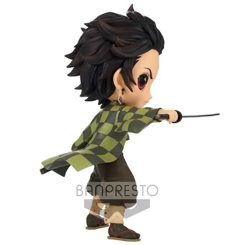 Demon Slayer Kimetsu no Yaiba Q Posket Minifigur Tanjiro Kamado III Ver. B 13 cm Produktfoto