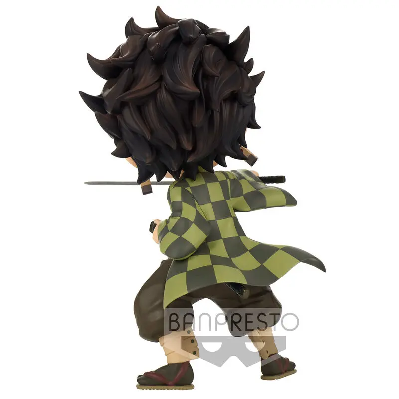 Demon Slayer Kimetsu no Yaiba Q Posket Minifigur Tanjiro Kamado III Ver. B 13 cm Produktfoto