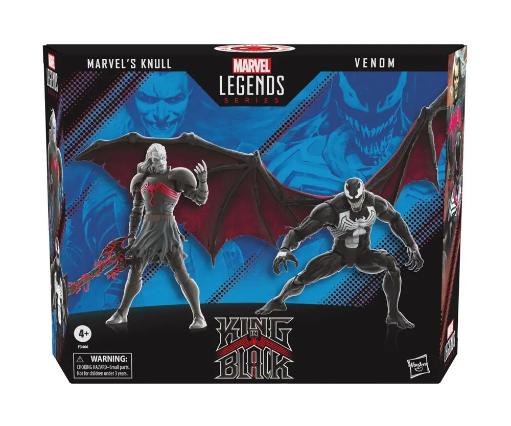 King in Black Marvel Legends Action Figur 2-Pack 2022 Marvel's Knull & Venom 15 cm Produktfoto