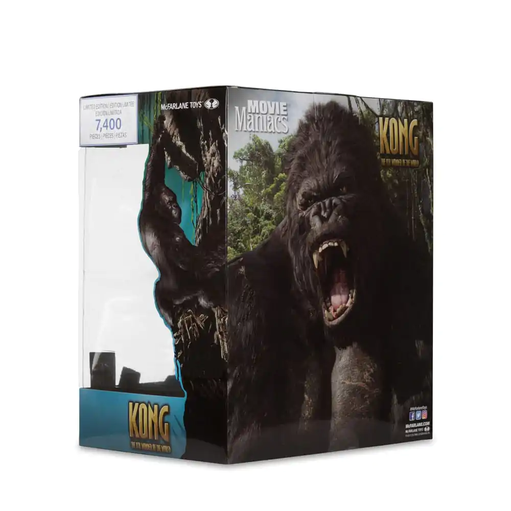 King Kong (2005) Movie Maniacs PVC Statue Kong 17 cm Produktfoto