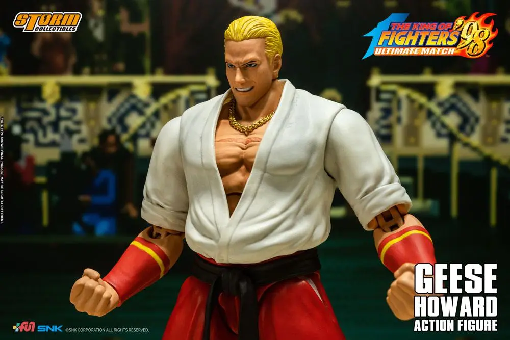 King of Fighters '98: Ultimate Match Actionfigur 1/12 Geese Howard 18 cm Produktfoto