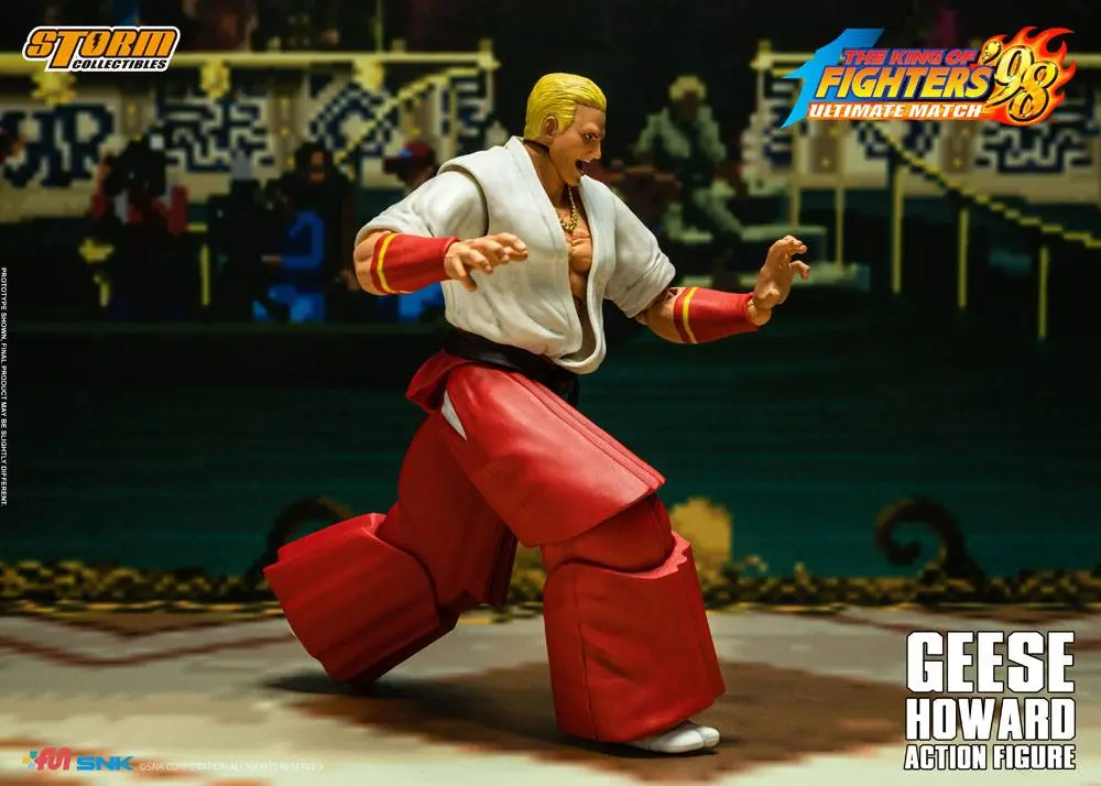King of Fighters '98: Ultimate Match Actionfigur 1/12 Geese Howard 18 cm Produktfoto