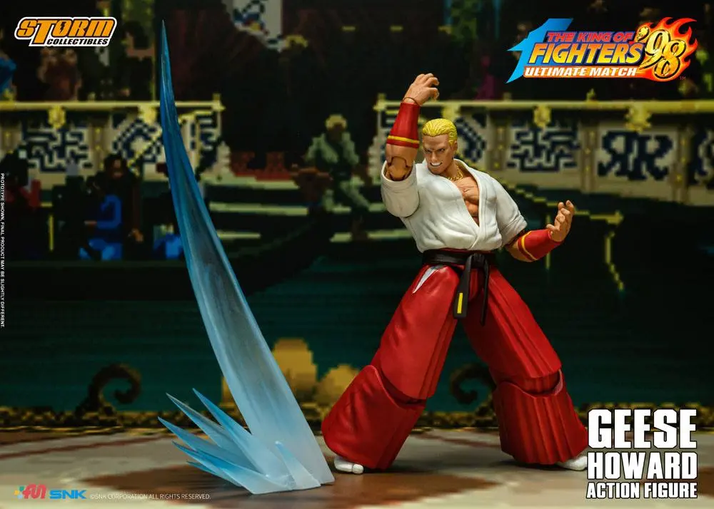 King of Fighters '98: Ultimate Match Actionfigur 1/12 Geese Howard 18 cm Produktfoto