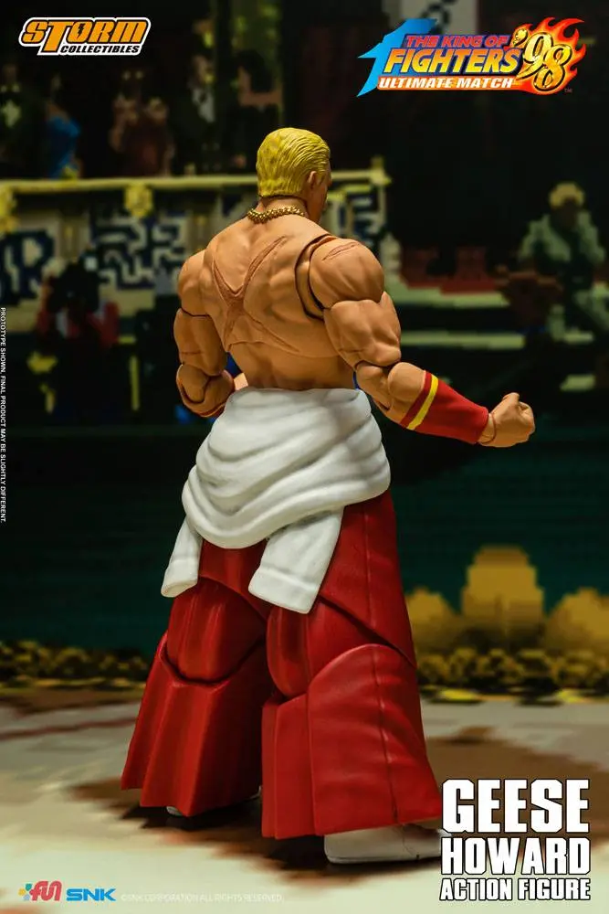 King of Fighters '98: Ultimate Match Actionfigur 1/12 Geese Howard 18 cm Produktfoto