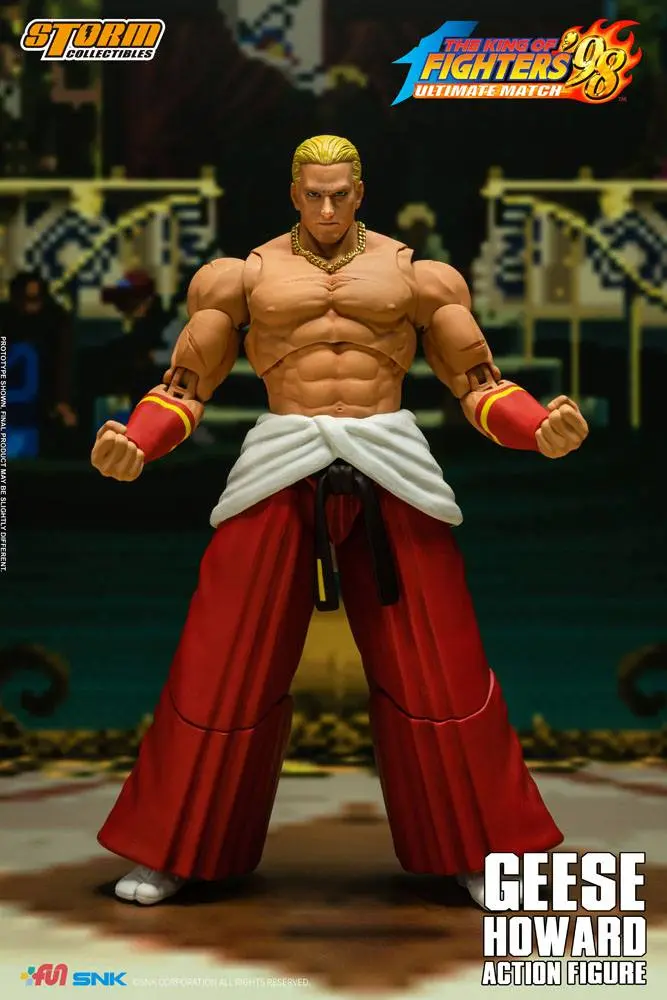 King of Fighters '98: Ultimate Match Actionfigur 1/12 Geese Howard 18 cm Produktfoto