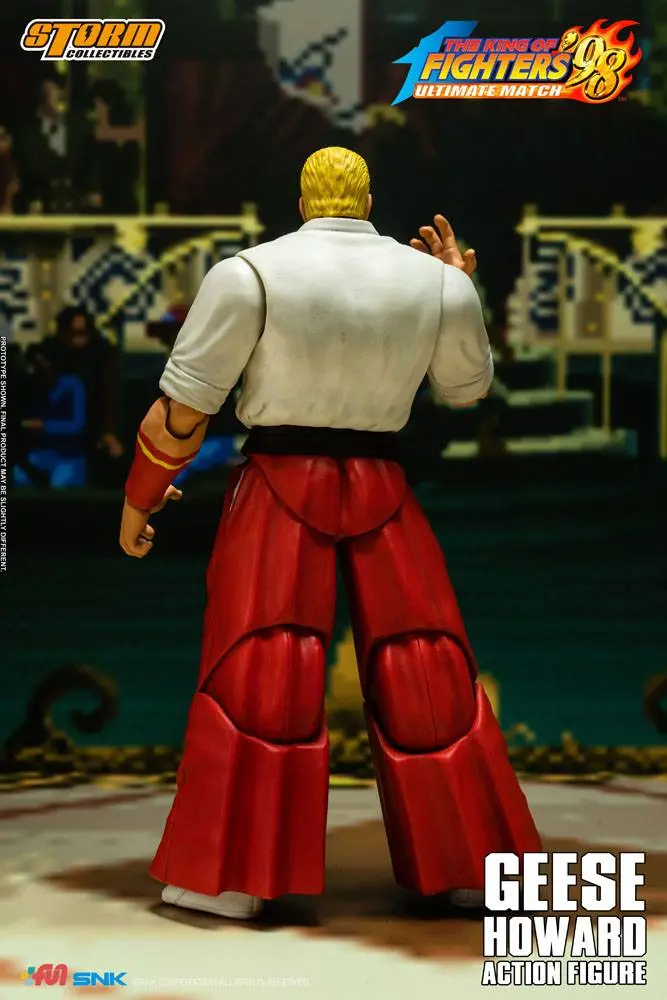 King of Fighters '98: Ultimate Match Actionfigur 1/12 Geese Howard 18 cm Produktfoto