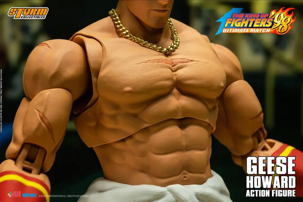 King of Fighters '98: Ultimate Match Actionfigur 1/12 Geese Howard 18 cm Produktfoto