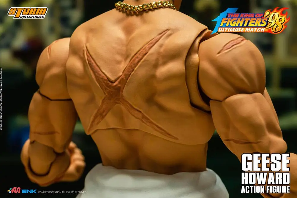 King of Fighters '98: Ultimate Match Actionfigur 1/12 Geese Howard 18 cm Produktfoto