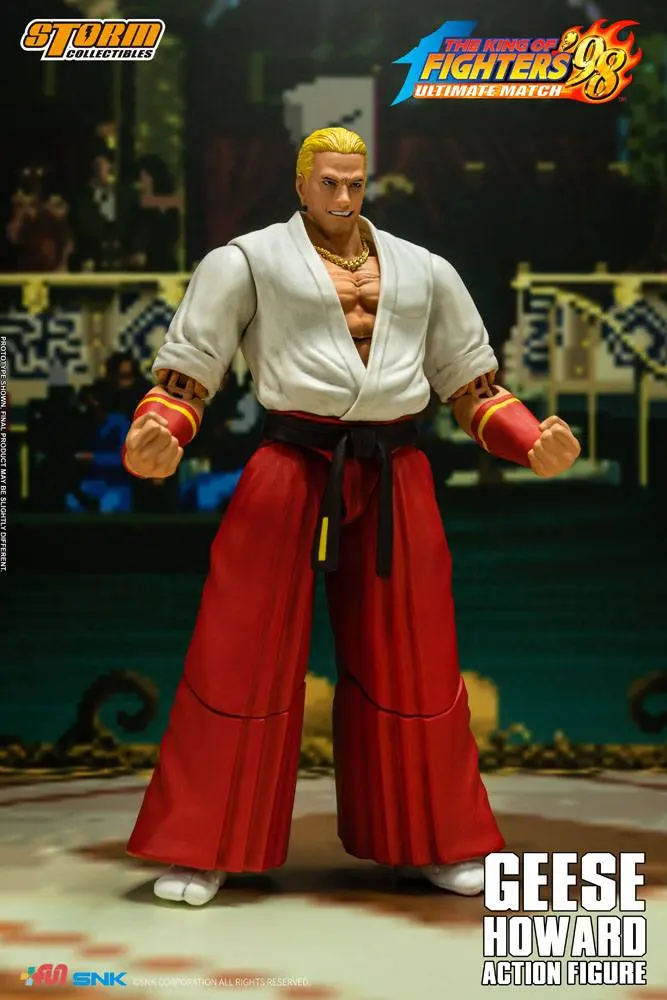 King of Fighters '98: Ultimate Match Actionfigur 1/12 Geese Howard 18 cm Produktfoto