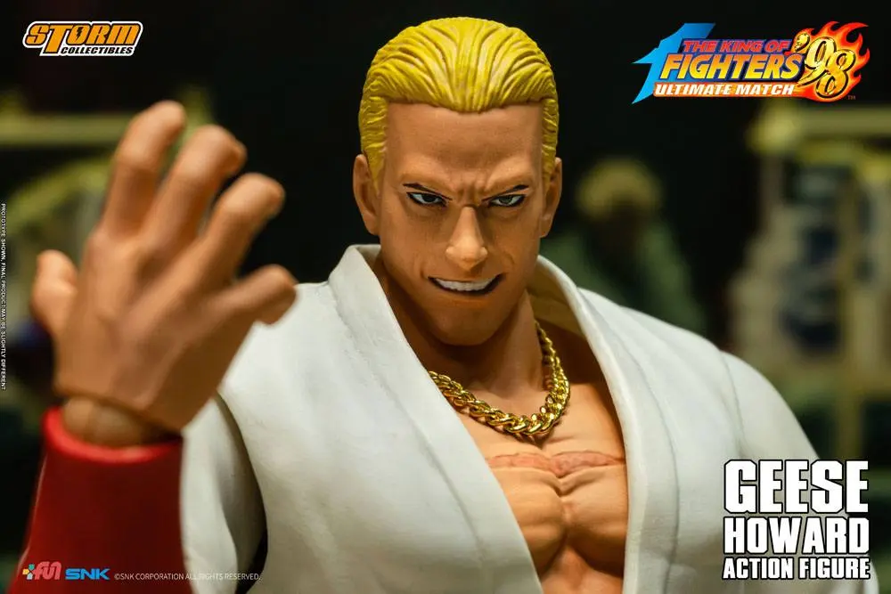 King of Fighters '98: Ultimate Match Actionfigur 1/12 Geese Howard 18 cm Produktfoto