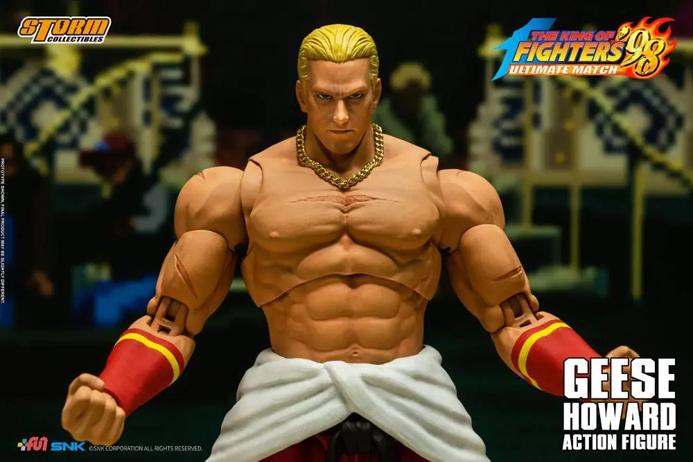King of Fighters '98: Ultimate Match Actionfigur 1/12 Geese Howard 18 cm Produktfoto