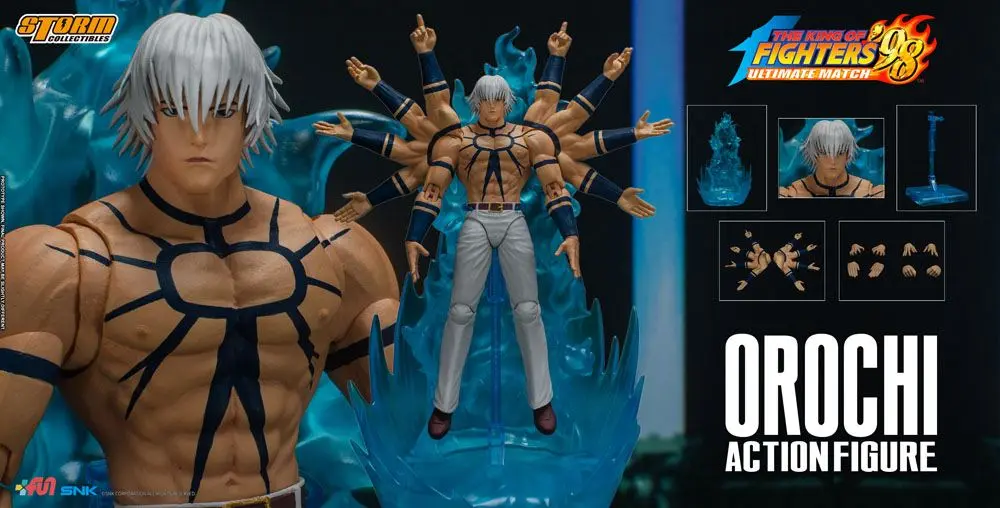 King of Fighters '98: Ultimate Match Actionfigur 1/12 Orochi Hakkesshu 17 cm Produktfoto