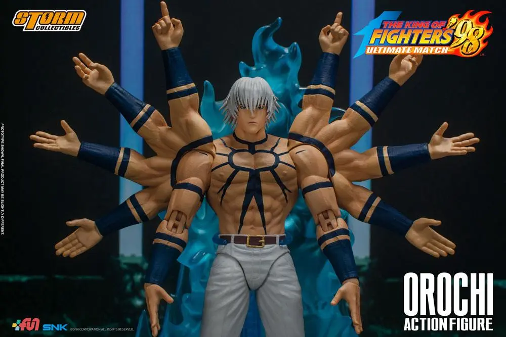 King of Fighters '98: Ultimate Match Actionfigur 1/12 Orochi Hakkesshu 17 cm Produktfoto