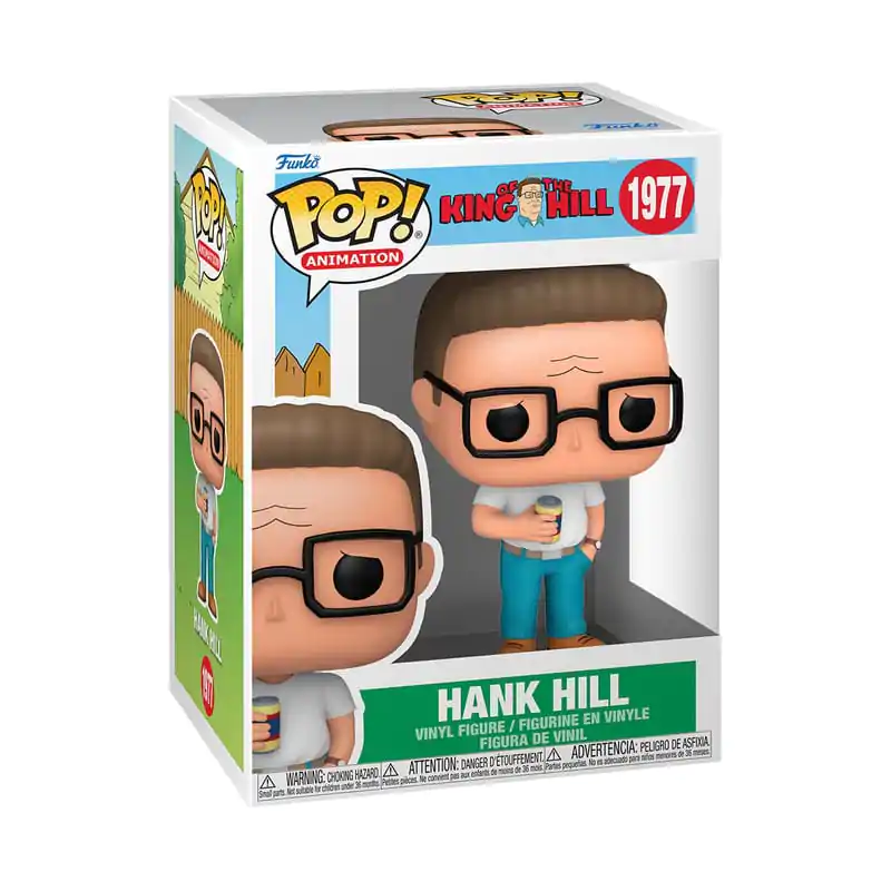 King of the Hill Funko POP! TV Vinyl Figur Hank Hill 9 cm Produktfoto