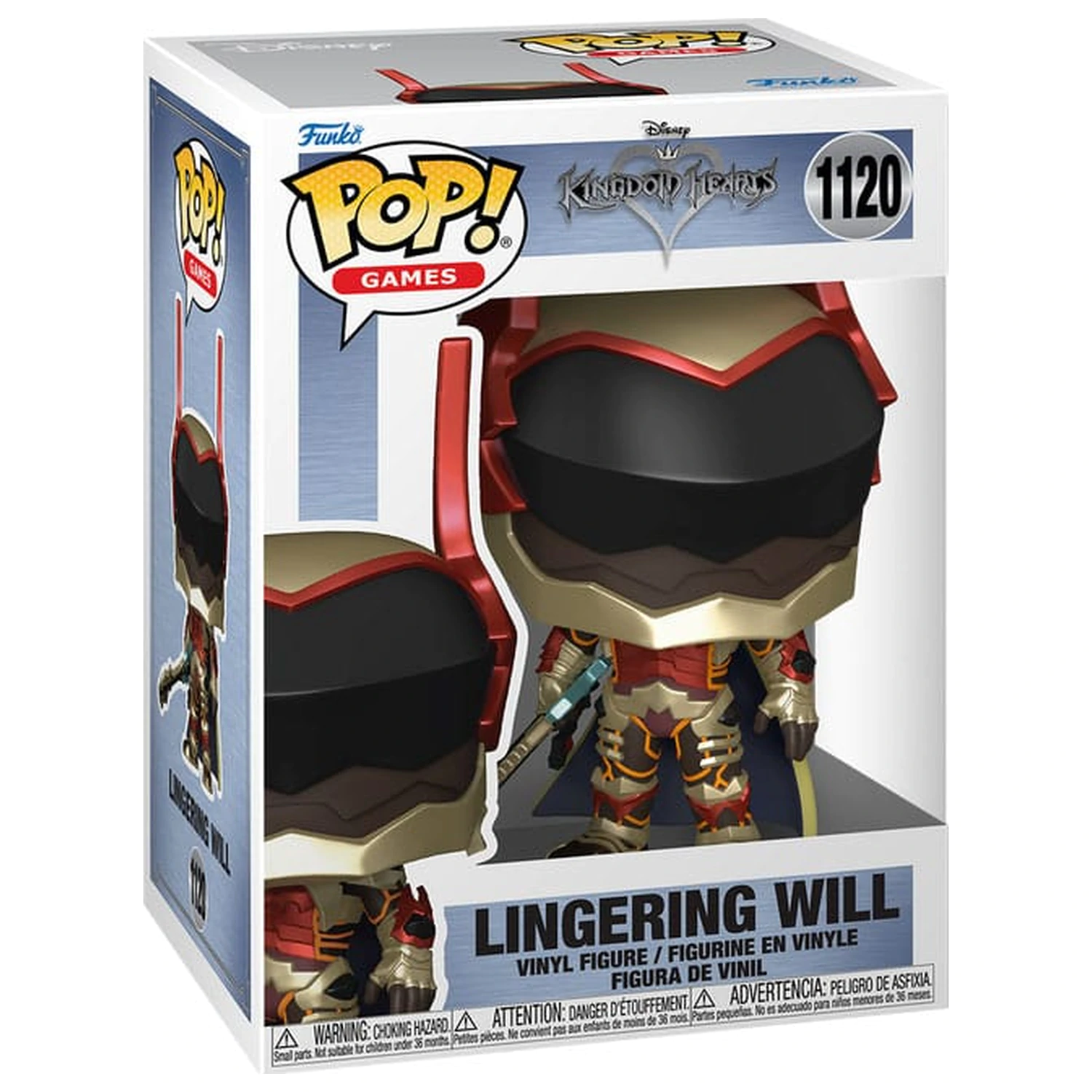 Kingdom Hearts Funko POP! Games Vinyl Figur Lingering Will 9 cm Produktfoto