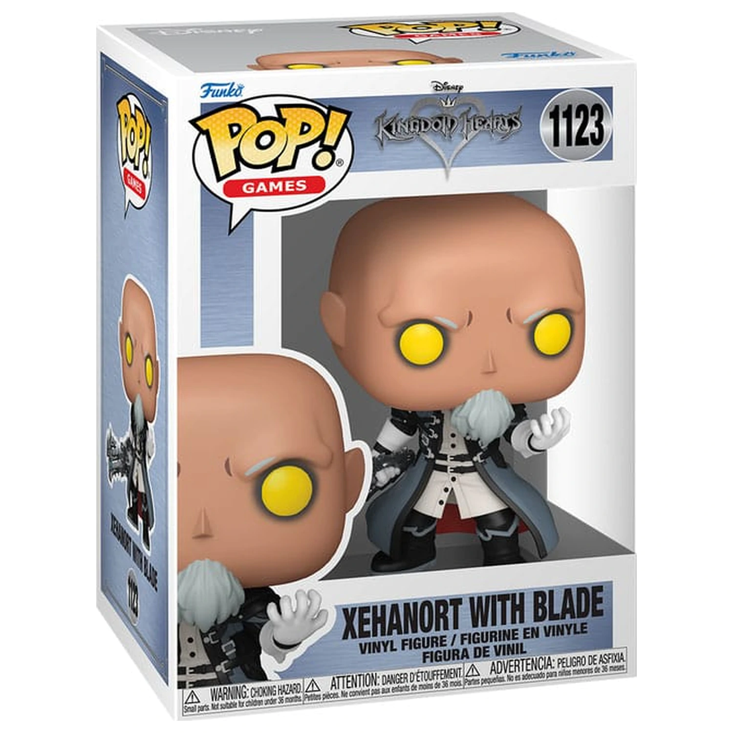 Kingdom Hearts Funko POP! Games Vinylfigur Xehonort w/Blade 9 cm Produktfoto