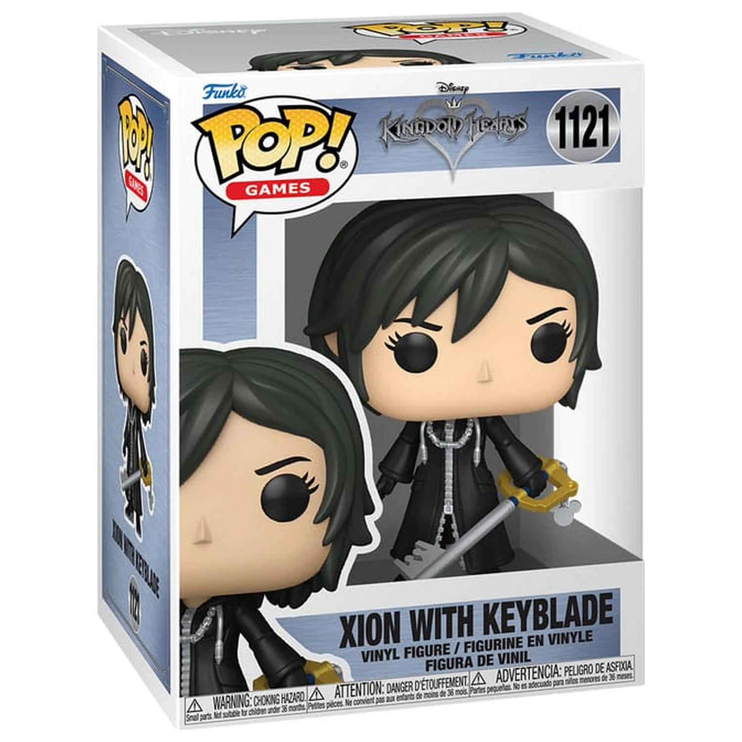 Kingdom Hearts Funko POP! Games Vinyl Figur Xion mit Keybladel 9 cm Produktfoto