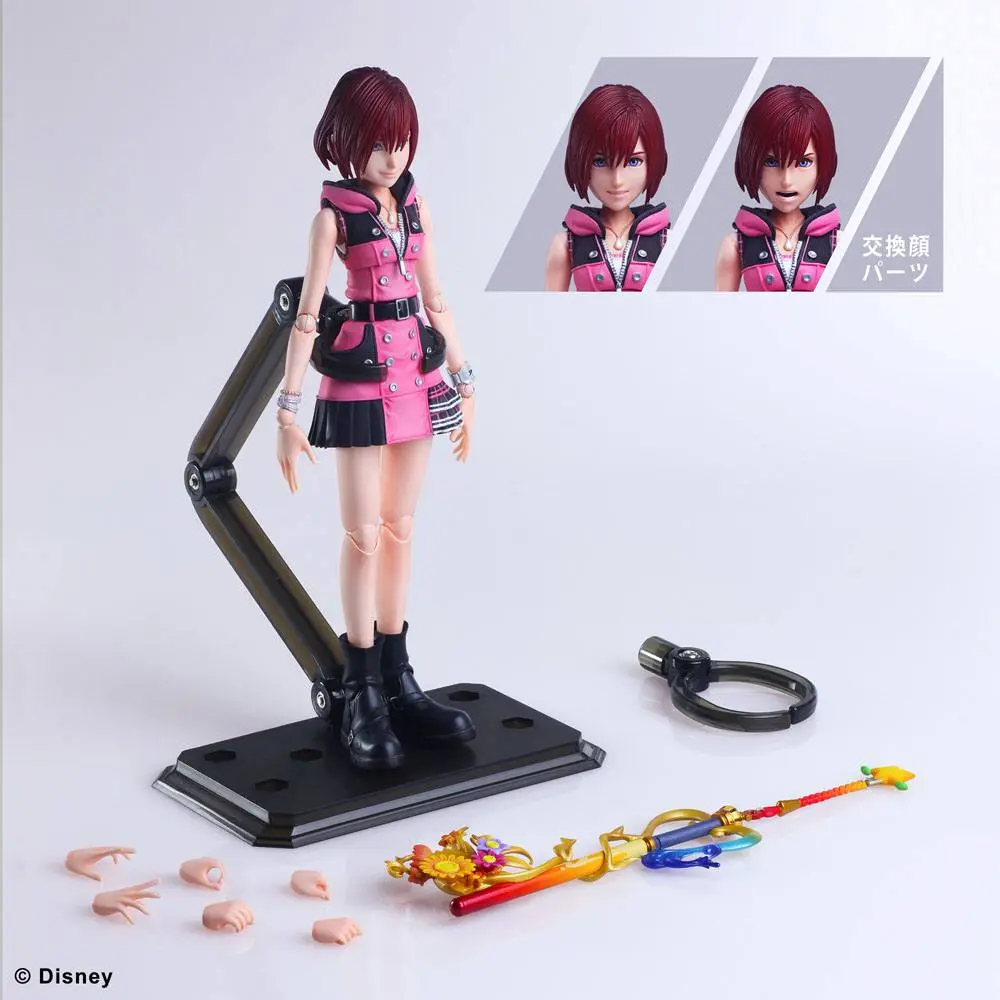 Kingdom Hearts III Play Arts Kai Actionfigur Kairi 20 cm termékfotó