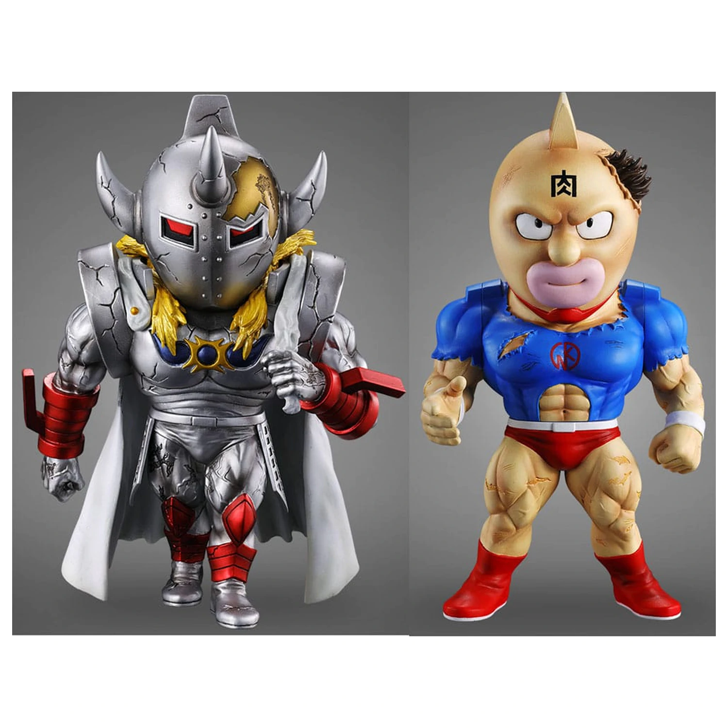 Kinnikuman Sofvi Soft Vinyl Figur Defo Burst Muscle Kinnikuman & Goldman Produktfoto