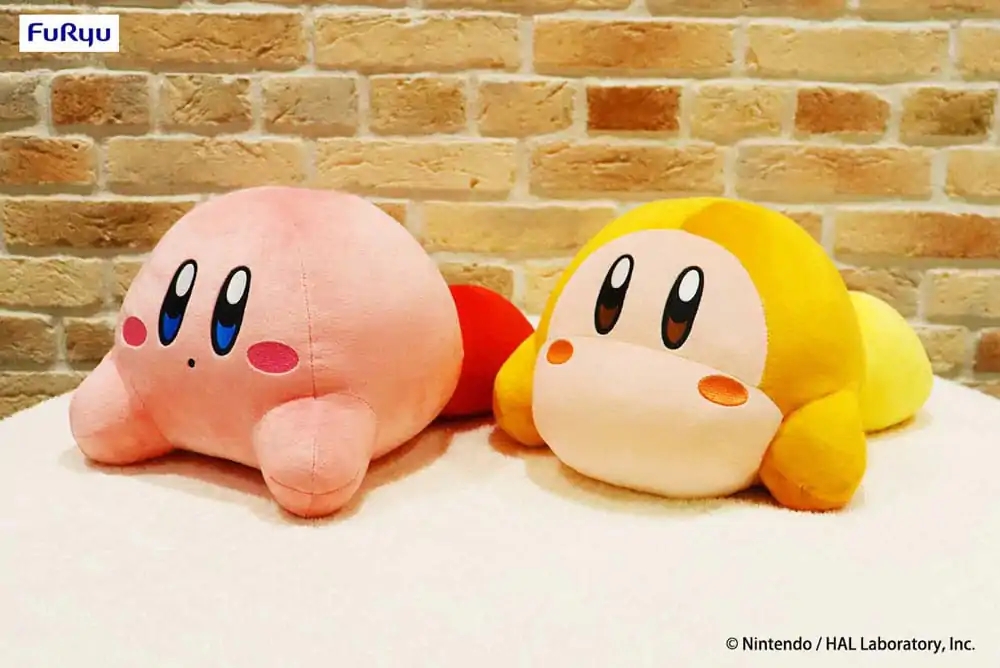Kirby & Waddle Dee Sleep Together Plüschfigur Kirby 30 cm Produktfoto