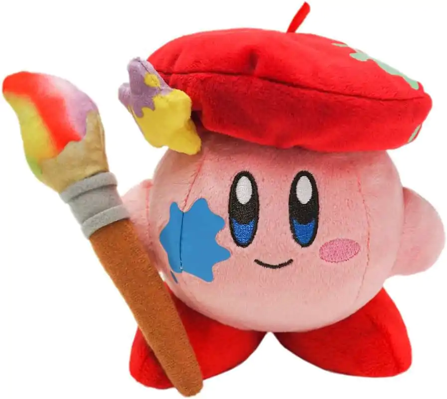 Kirby Plüschfigur Künstler 13 cm Produktfoto