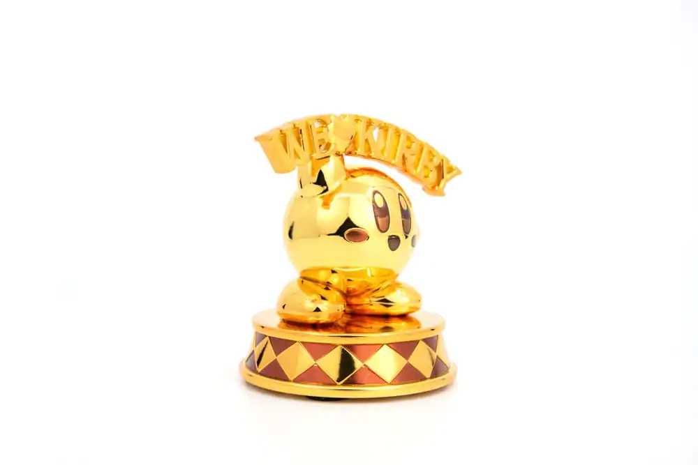 Kirby DieCast Statue We Love Kirby Gold Edition 10 cm Produktfoto