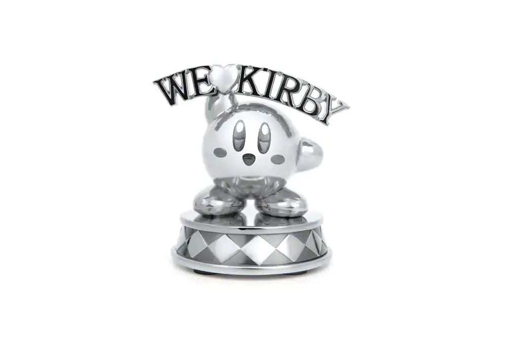 Kirby DieCast Statue We Love Kirby Silver Edition 10 cm termékfotó