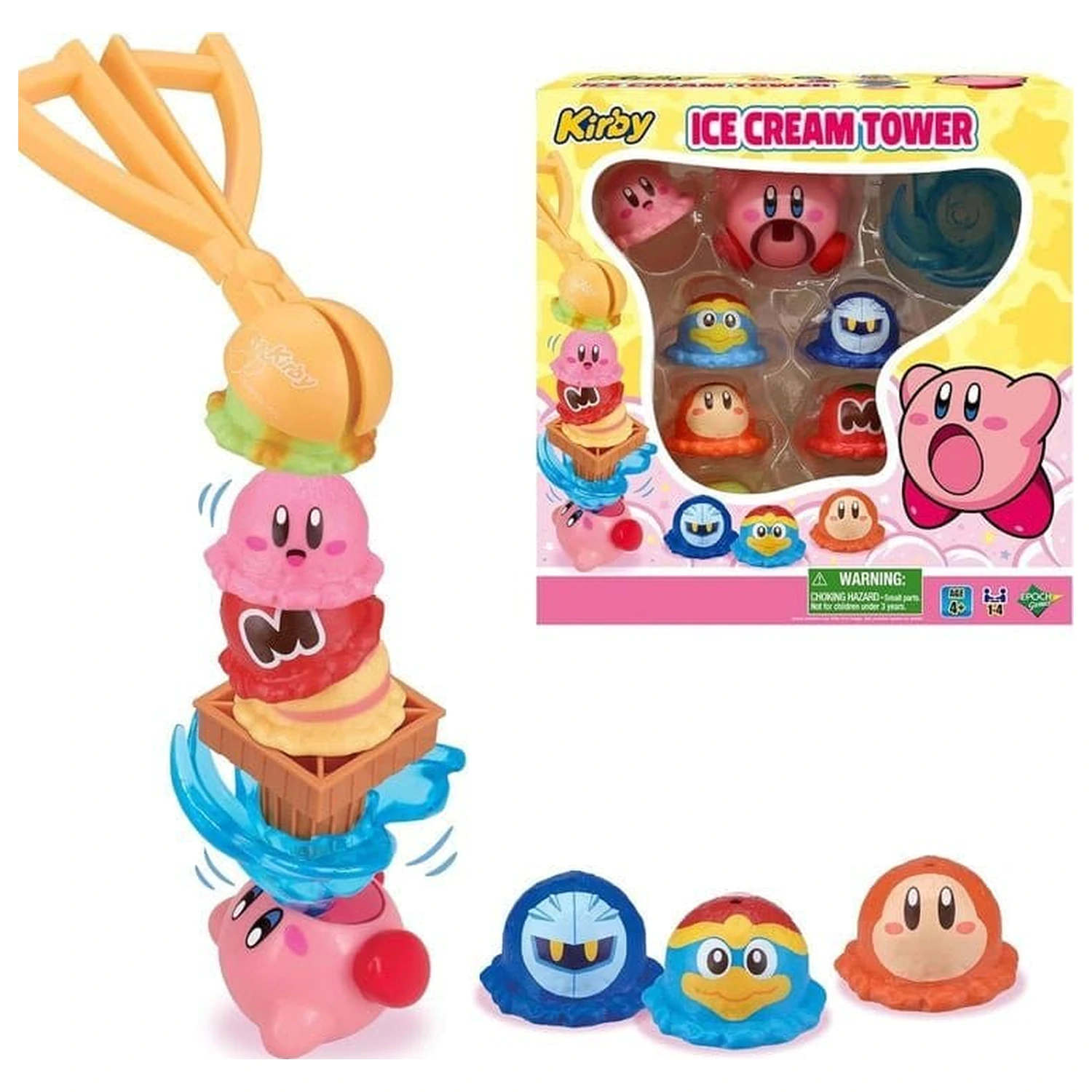 Kirby Spiel Eis Stapelturm Produktfoto