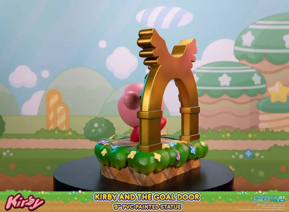 Kirby PVC Statue Kirby and the Goal Door 24 cm Produktfoto