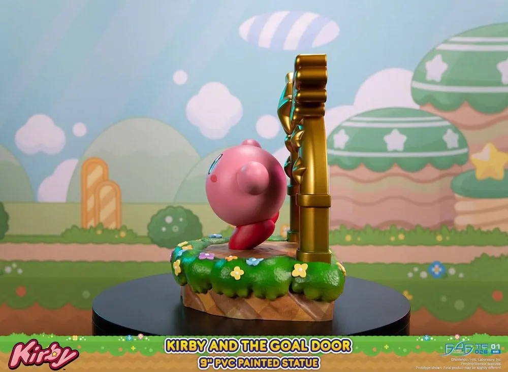 Kirby PVC Statue Kirby and the Goal Door 24 cm Produktfoto