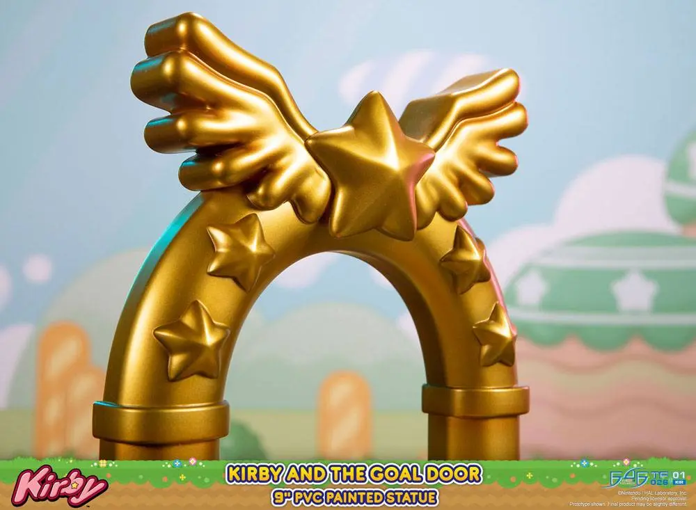 Kirby PVC Statue Kirby and the Goal Door 24 cm Produktfoto