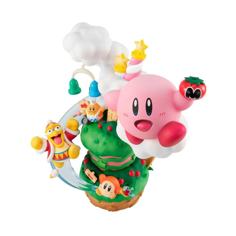 Kirby PVC Statue Kirby Super Star Gourmet Race 18 cm Produktfoto