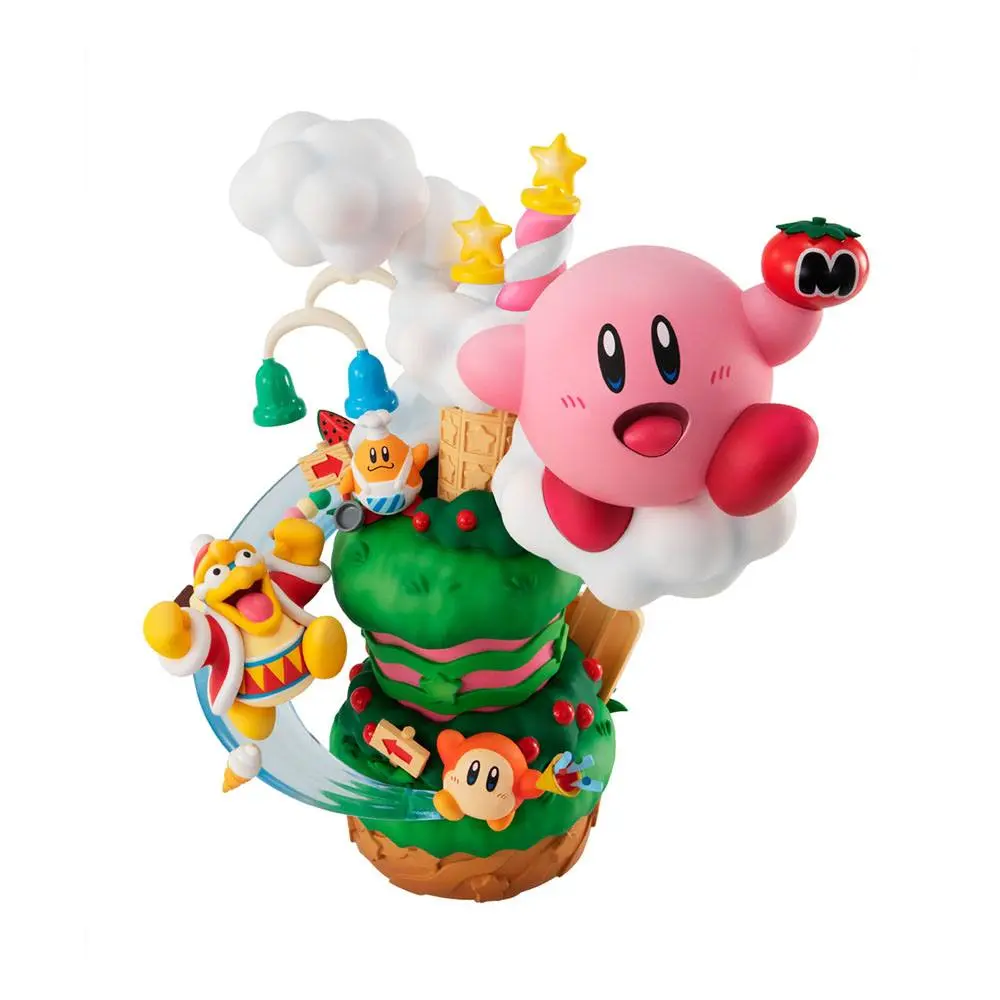 Kirby PVC Statue Kirby Super Star Gourmet Race 18 cm Produktfoto