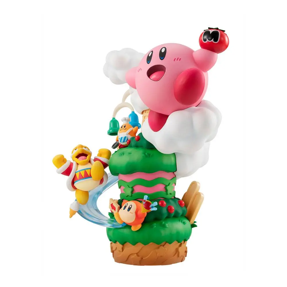 Kirby PVC Statue Kirby Super Star Gourmet Race 18 cm Produktfoto