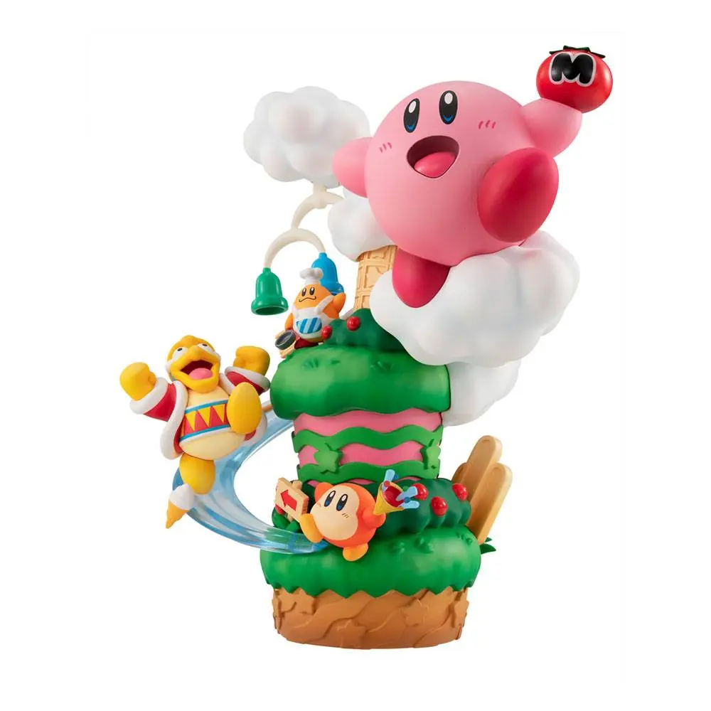 Kirby PVC Statue Kirby Super Star Gourmet Race 18 cm Produktfoto