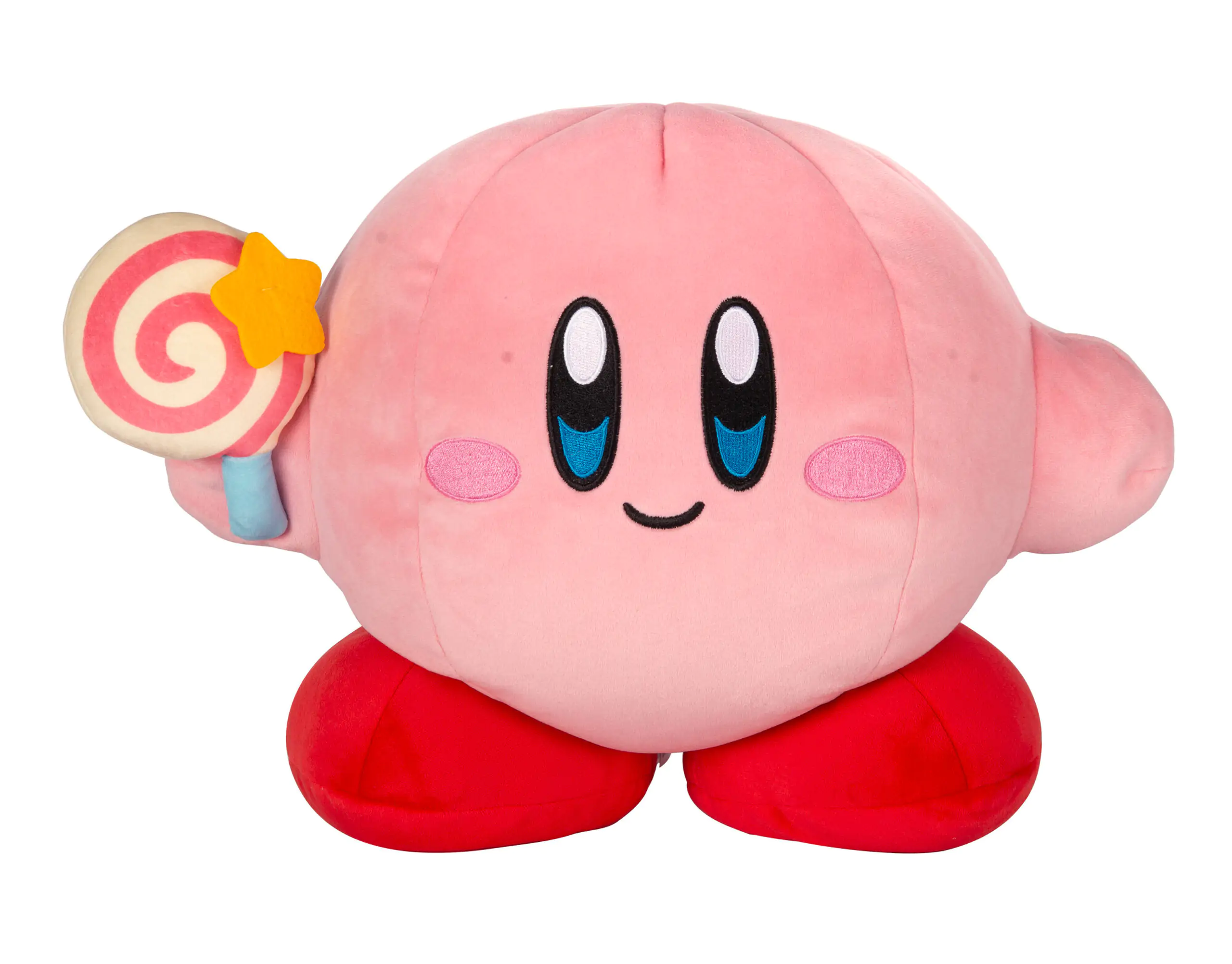 Kirby Mocchi-Mocchi Mega Plüschfigur Kirby mit unbesiegbaren Zauberstab 33 cm termékfotó