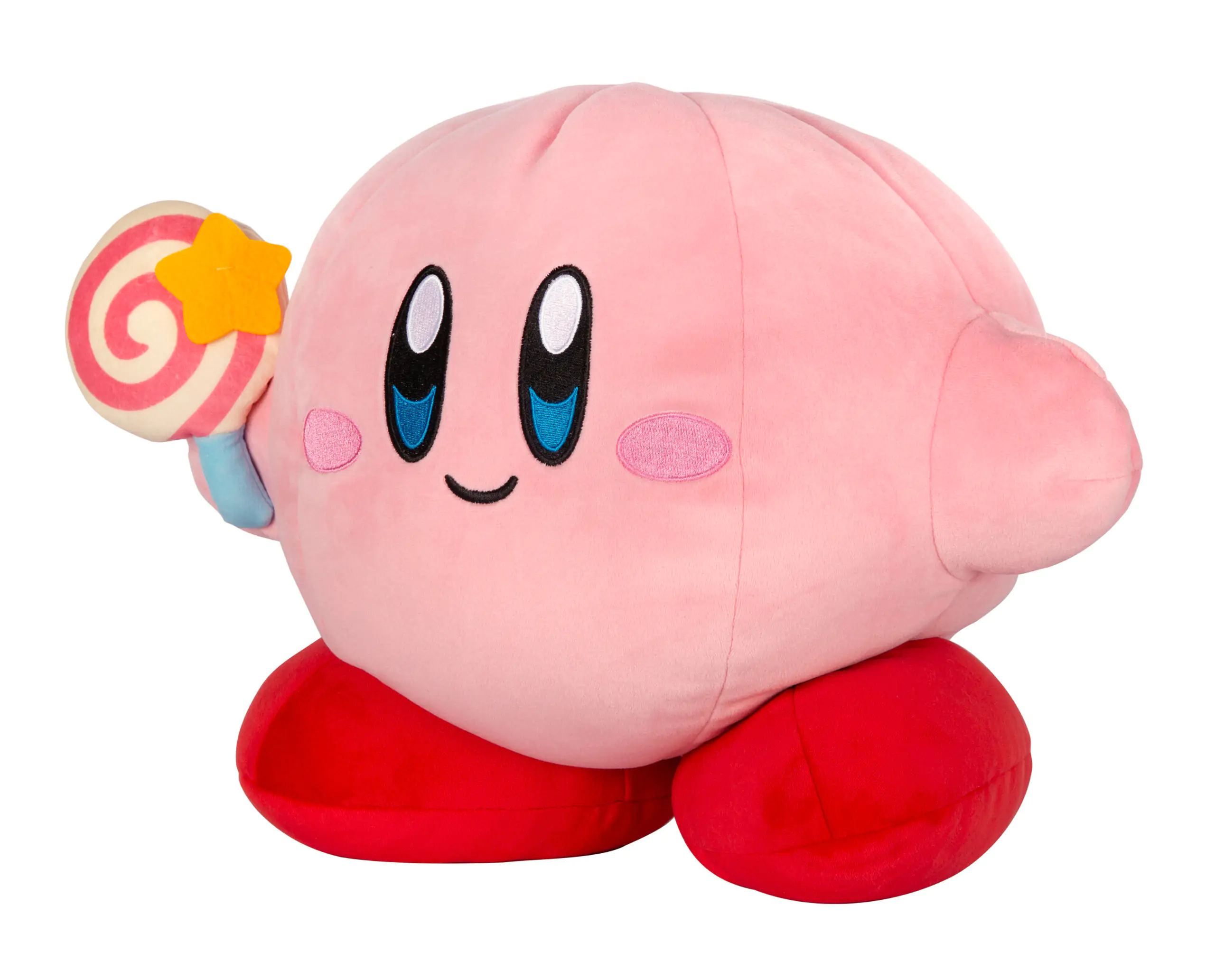 Kirby Mocchi-Mocchi Mega Plüschfigur Kirby mit unbesiegbaren Zauberstab 33 cm termékfotó