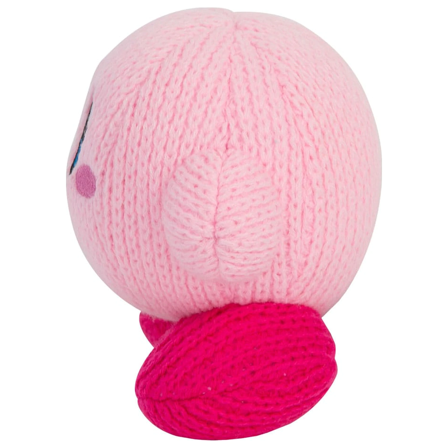 Kirby Nuiguru-Knit Plüsch Figur Kirby with Invincible Candy Wand Produktfoto