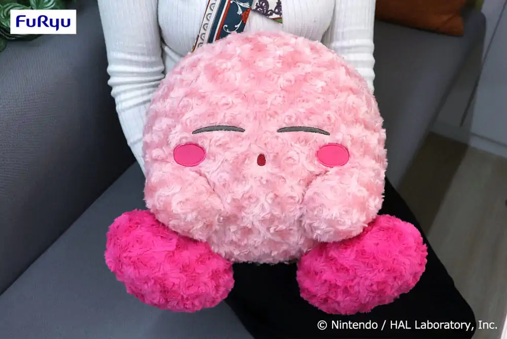 Kirby Plüschfigur Sleepy Snuggle Ver. 34 cm Produktfoto