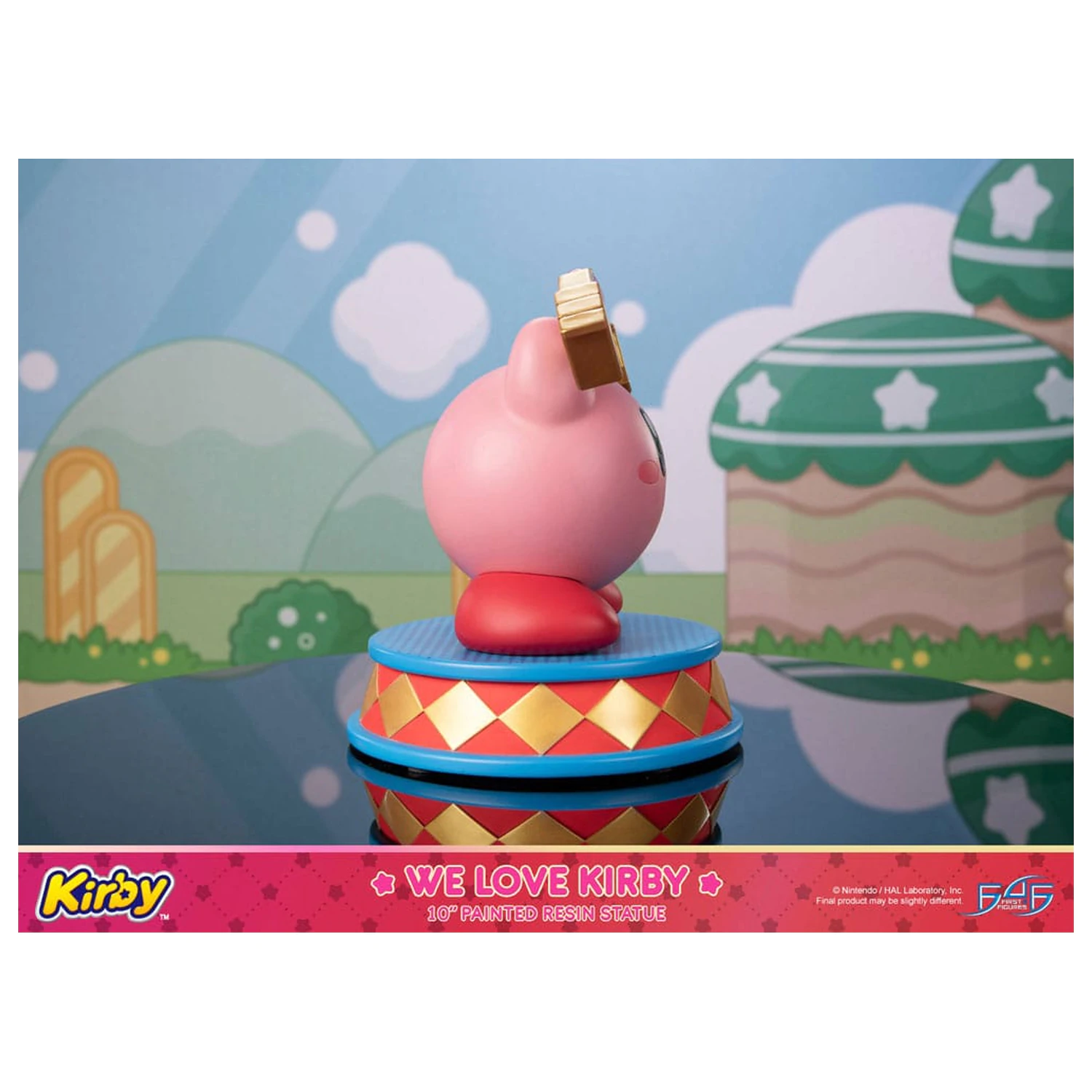Kirby Statue We Love Kirby 24 cm Produktfoto