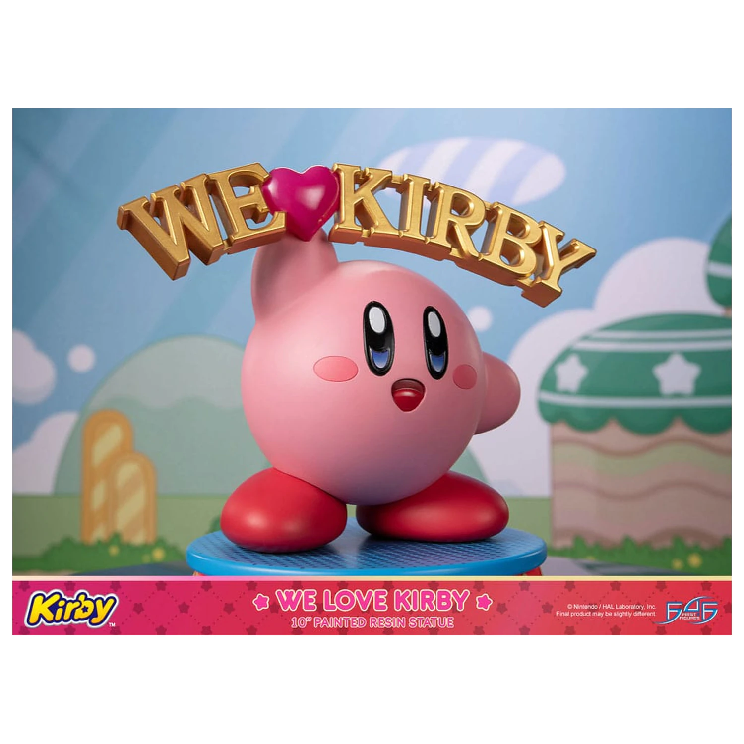 Kirby Statue We Love Kirby 24 cm Produktfoto
