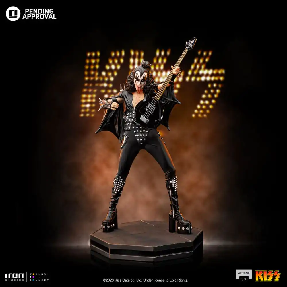 Kiss Art Scale 1/10 Gene Simons Limited Edtition 26 cm termékfotó