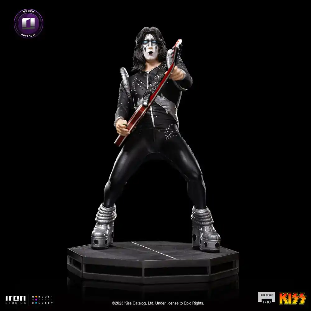 Kiss Art Scale Statue 1/10 Paul Frehley 19 cm Produktfoto